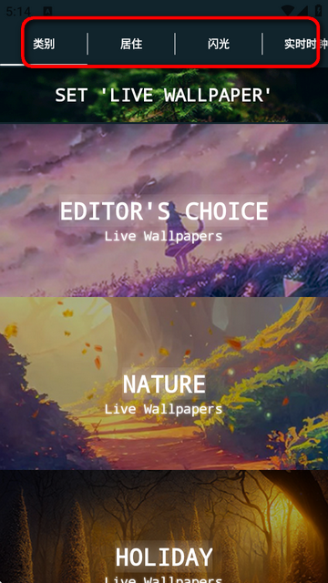 Live WallpapersƵֽ̬