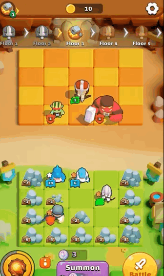 ϲMerge War: Army Draft Battler