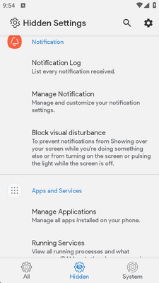 С��������������(Hidden Settings)��ͼ2