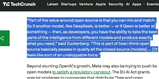 facebook meta AI