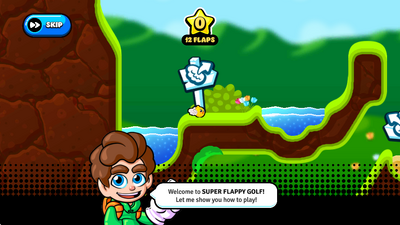 ��������߶���(Super Flappy Golf)��ͼ1
