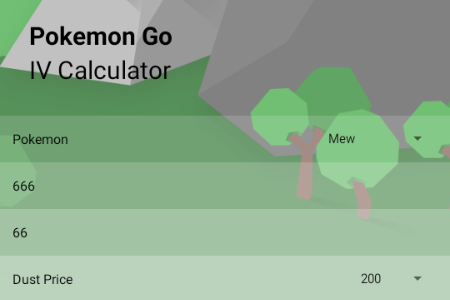 PokemonwֵӋ(Pokemon Go IV Calculator)