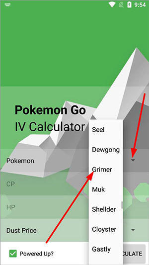 PokemonwֵӋdİ-Pokemon Go IV Calculatord°汾v1.0.2