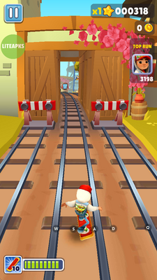 �����ܿ�Subway Surf���ʷ�9999999��һ���Կ�׽�ͼ5