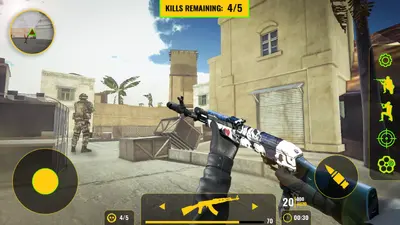 突击队枪战3D游戏(FPS shooter: Gun Shooting)截图3