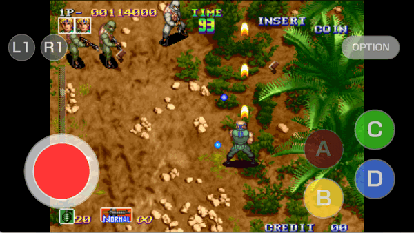 С(SHOCK TROOPERS ACA NEOGEO)
