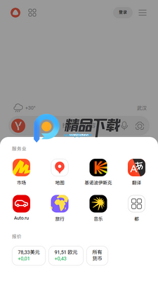 Yandex Start浏览器截图2