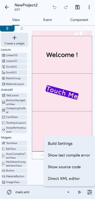���ӻ���̲��԰�(Sketchware Pro)��ͼ0