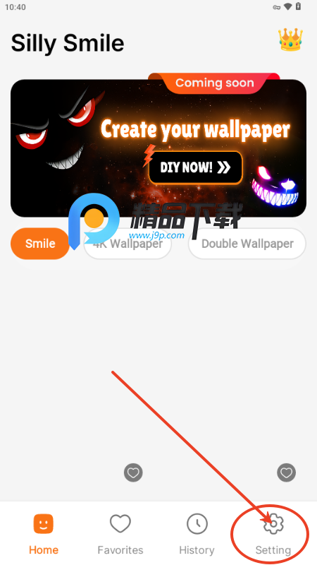 ɵЦӑBڼ(Silly Fun Smile Live Wallpaper)