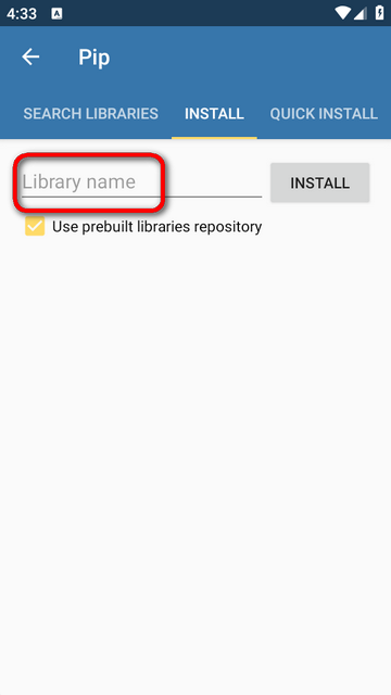 Pydroid repository pluginٷ