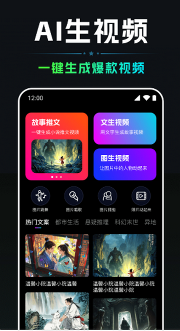 AI视频一键生成软件 AI视频一键生成软件