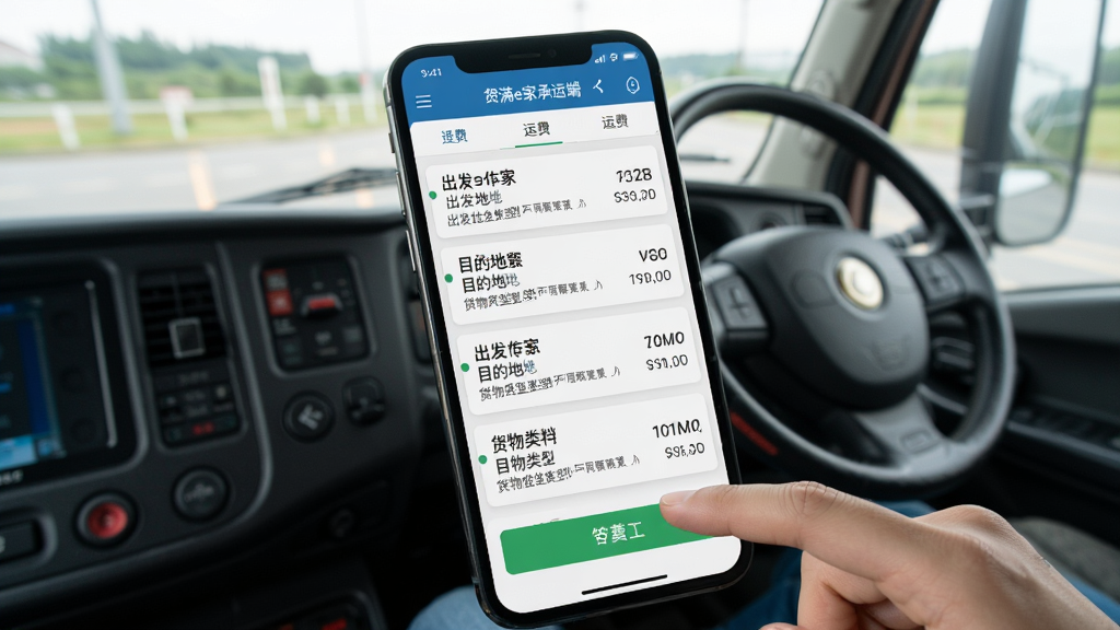 ����e�ҳ��˶��˵����ս��棬�ֻ���Ļ��ʾ�����˵�����֪ͨ�����������ء�Ŀ�ĵء��������ͺ��˷���Ϣ������������ָ����ӵ���ť�Ķ���������Ϊ��ʻ�һ��������дʵ��ϸ�����������ʸɾ����޶���Ԫ��
