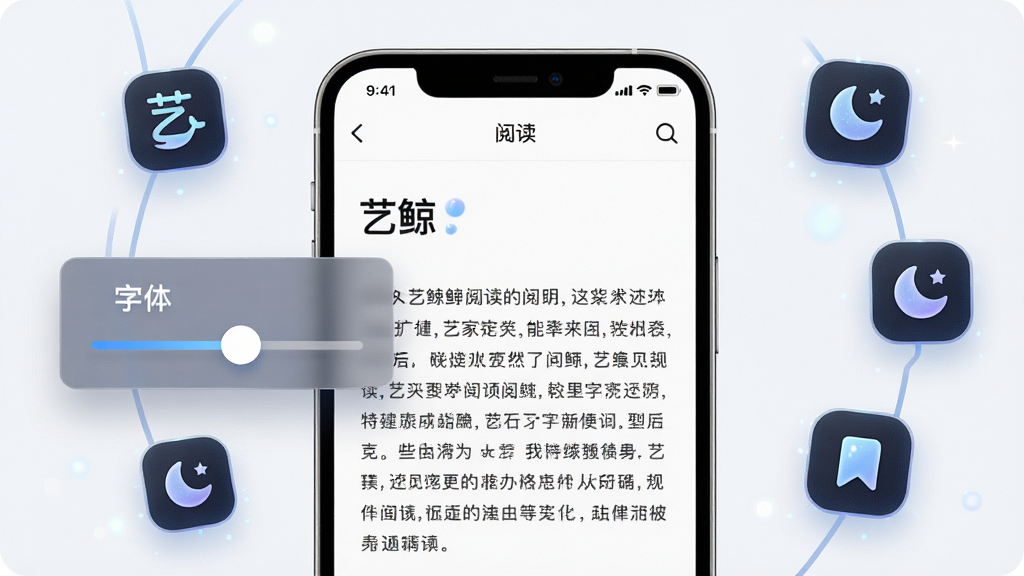 ��������Ϊһ���ֻ�չʾ���վ����Ķ����棬�����������������Ա�Ư����������ڻ��顢ҹ��ģʽ����ͼ�ꡢ��ǩ��־��Ԫ�ء�����Ϊ�ֻ����У�����ͼ�껷�����ܡ��Ű�������¡����Ϊ�Ƽ���UIչʾͼ��ϸ����ͼ�����΢��Ч�������ʸ��壬����ɾ��������ұ�����