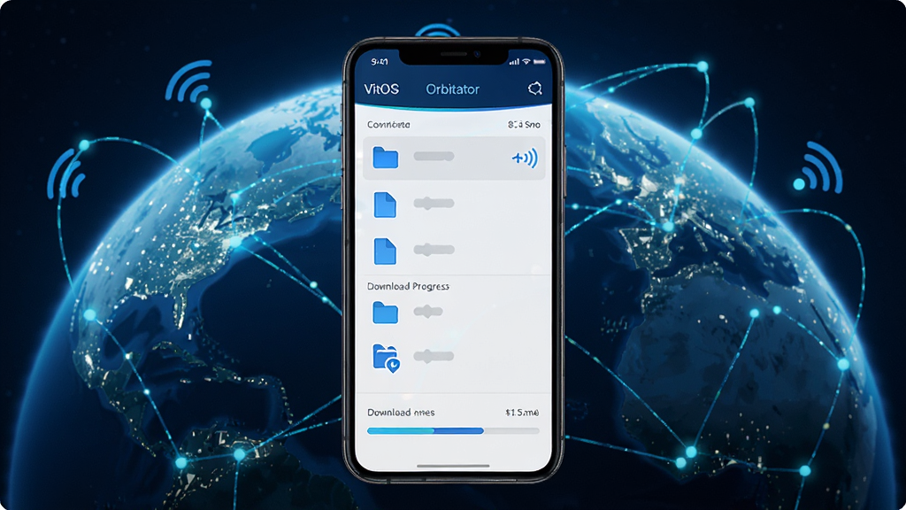 VitOS Orbiter Զ���ļ����ʹ���չʾͼ������Ϊ�ֻ���Ļ��ʾ�ļ��б������ؽ��ȣ�����Ϊ�ֻ����С������е�������������Ԫ�أ����Ϊ�ִ��Ƽ��У�ϸ�ڰ����ļ�ͼ�ꡢ�������������źű�ʶ�����ʸ��塢�ɾ����޶���Ԫ��