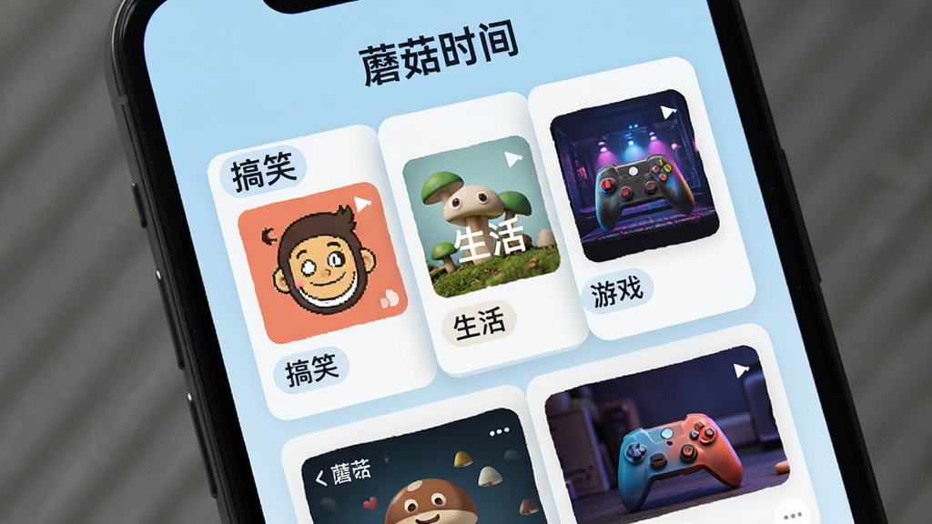 Ģ��ʱ����Ի��Ƽ����棬�ֻ���Ļ����ʾ�ٲ������ݿ�Ƭ����Ƭ���в�ͬ����Ȥ��ǩ�硰��Ц�����������Ϸ������Ļ�Ϸ��С�Ģ��ʱ�䡱����������Ϊǳ��ɫ������ִ���Լ�����������ɾ�