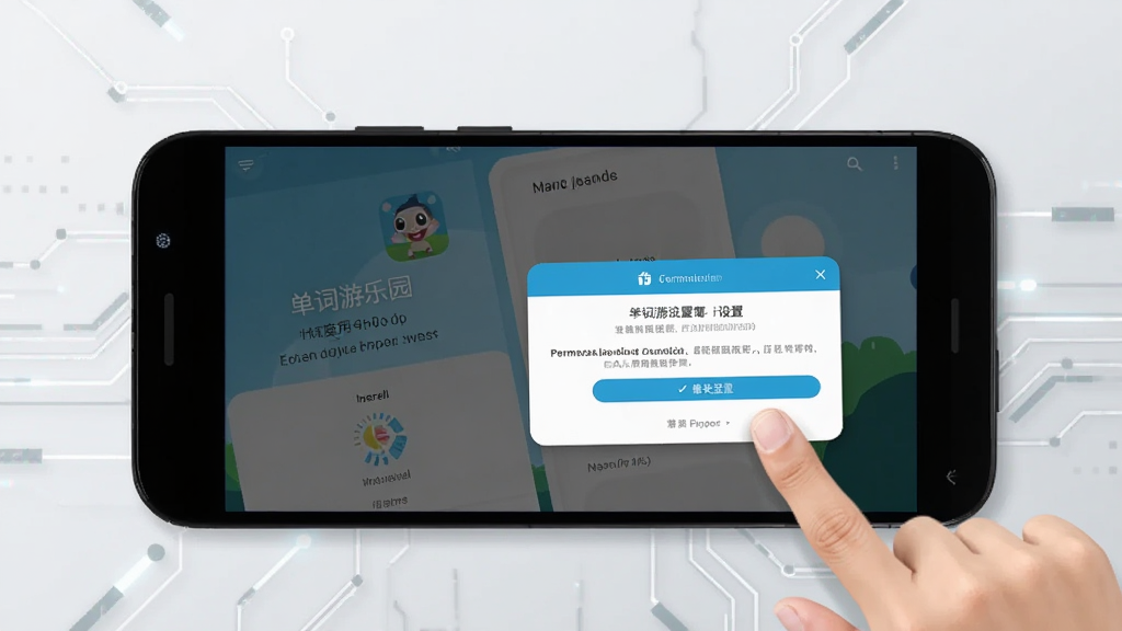 һ��չʾ�ֻ�Ӧ�ð�װ�����õ�ʾ��ͼ��������һ����׿�ֻ���Ļ����ʾ