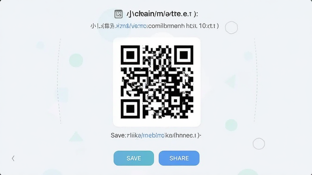 һ��չʾС����������ת��Ϊ��ά��Ľ����ͼ�����������Ƕ�ά��ͼ�����·��б���ͷ�����ť����Χ����������Ϣ�����־��жԳƣ���������ǳɫ���ϸ������ʾ��ά�붨λ����������֣����ʸ��壬�ɾ��޶���Ԫ�ء�