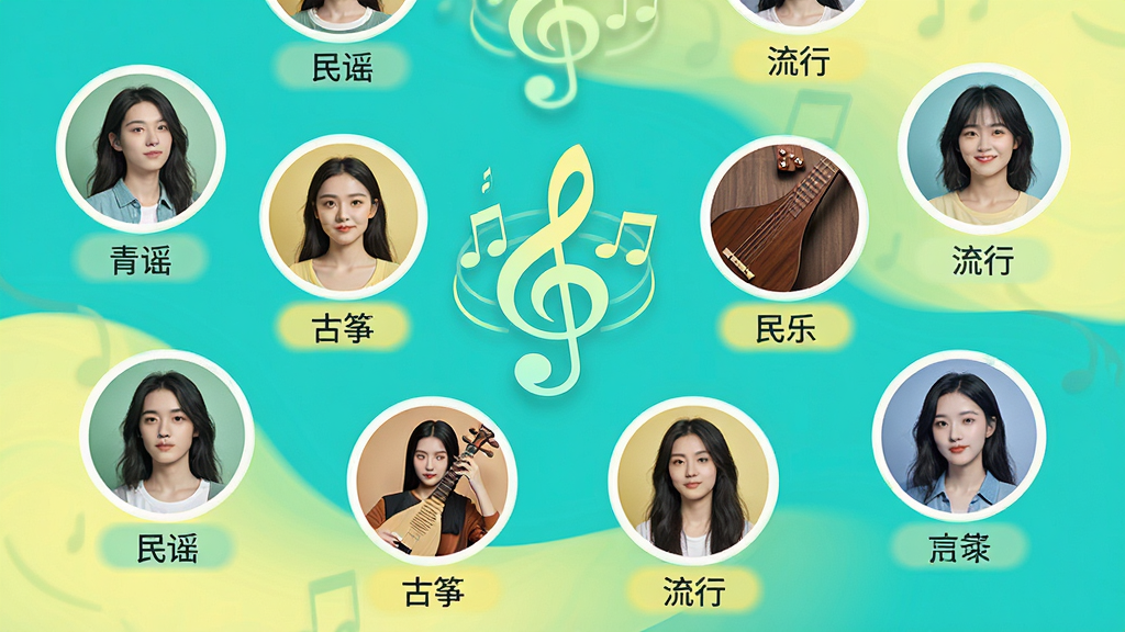 ���ְ�APP����ȤȦ��ҳ��չʾ�������ж��Բ��ͷ��Χ�����ַ������У�ÿ��ͷ���·���ע��Ȥ��ǩ�硰��ҥ�������ݡ������С������������»��ã���ɫ�����̺�ǳ��Ϊ�������ֶԳƣ����ʸɾ����壬������Ԫ��