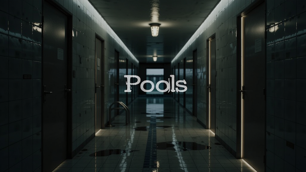 ��������Pools����������Ϊ�谵��Ӿ�����ȣ������Ǵ�שǽ������յ��ţ���ͷ��һյ��˸�Ķ��ƣ����ֲ��öԳ�͸�ӹ�ͼ���Ű�ǿ�����ȵ�������տ������Ϊ���޿ռ���ѧ�Դ����ظУ�ϸ�ڰ�������ˮ�ա�ǽ�淴�⡢�ŷ�͸����΢����Զ��ģ���ĳ��ڣ����ʸ���ɾ��޶���Ԫ�أ�ͼƬ�д����֡�Pools����