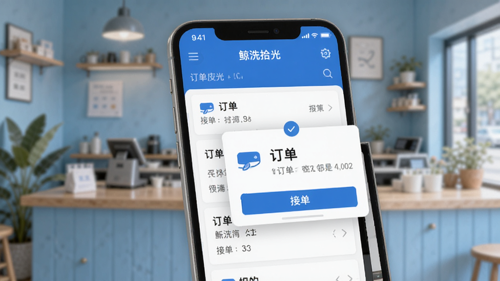 ��ϴʰ���̻���Ӧ�ý�����д��չʾ�����б���ӵ���ť����Ļ�����¶����������ѣ�����Ϊģ���ĵ��̳�������ƽ��UI�����ɫ��ɫ��������ɾ������廭��
