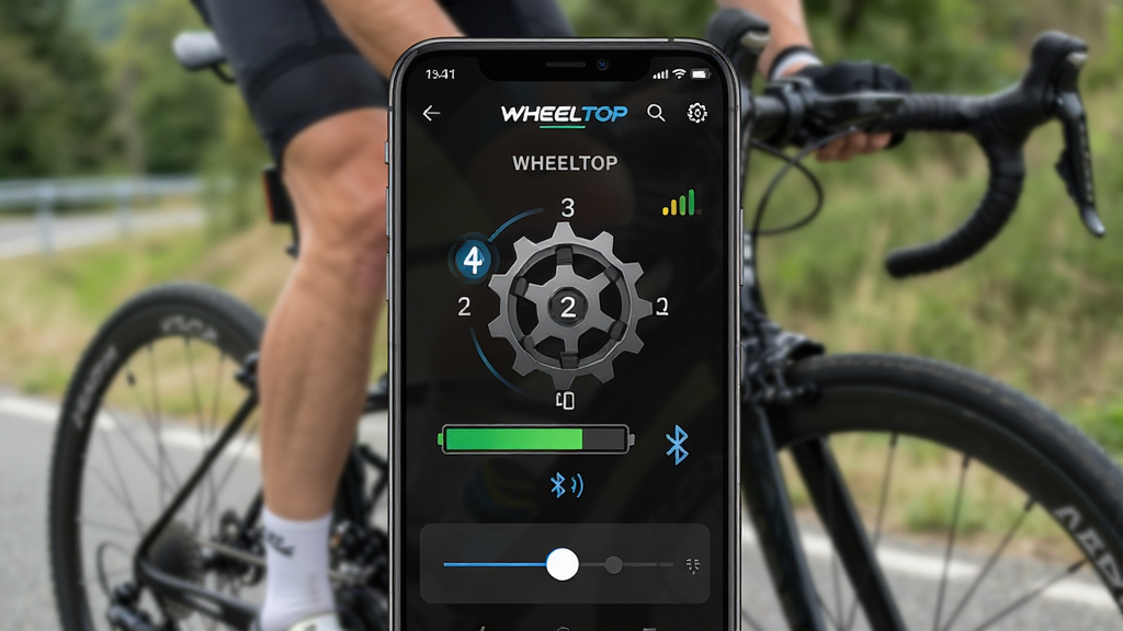 WHEELTOP���ܵ��ӱ��ٿ��ƹ���չʾͼ������Ϊһ����׿�ֻ�����Ļ��ʾWHEELTOP APP�ı��ٿ��������棬����ǰ��������λ���֡���ص���������������ͼ�ꡣ���ֲ����ֻ����С�����Ϊģ���Ĺ�·�����г������Ű��ϣ��ֻ���Ļ���������ɼ�������Ԫ���������롣���Ϊ�Ƽ���UIչʾͼ��ϸ�ڰ������ٳ��ֶ���Ч�����ź�ǿ��ָʾ��΢�����顣���ʸ��壬����ɾ����޶���Ԫ�ء�