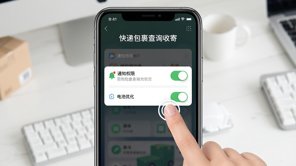 һ��չʾ�ֻ���Ļ�Ͽ�ݰ�����ѯ�ռ�App֪ͨ�������õ�ͼƬ���������ֻ�������ʾ����ݰ�����ѯ�ռġ����ƣ��·���֪ͨȨ�޿��غ͵���Ż�ѡ��Ա�����ָ���������ʾ�⣬���岼��ֱ�ۣ���������죬ϸ�ڰ���֪ͨͼ������û��飬���ʸ��壬�ɾ����޶���Ԫ��