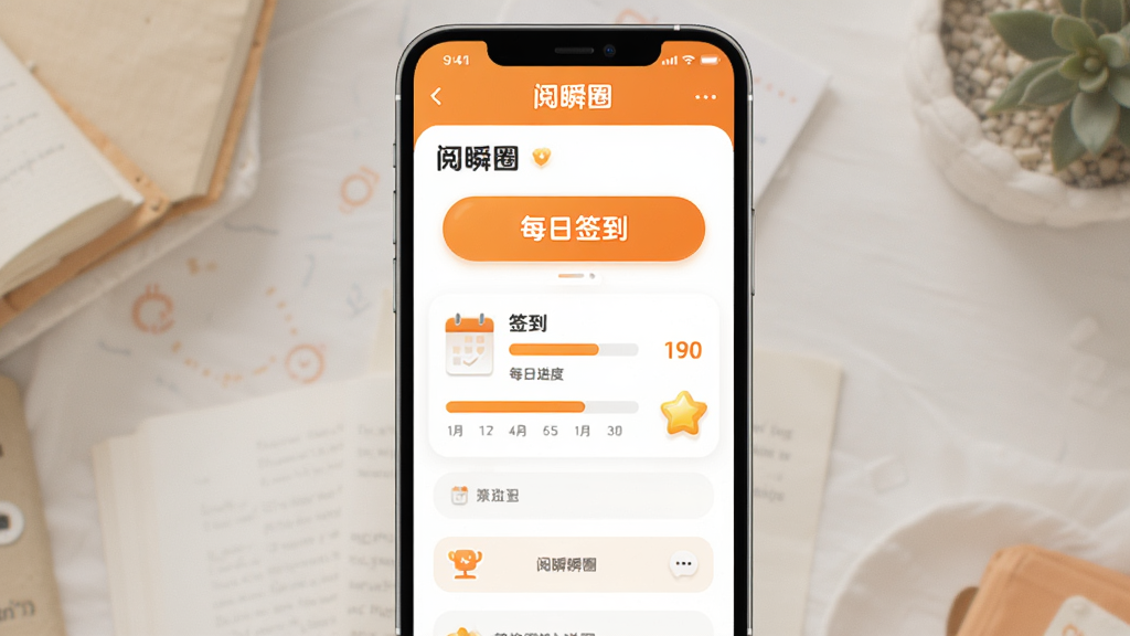����˲Ȧ��Ӧ���ڵ���������ҳ�棬�ֻ���Ļ��ʾǩ����ť�������������ͼ�꣬������ɫΪů��ɫ���ɫ���䣬�������룬�������Ѻã�ϸ�ڰ�����ÿ��ǩ�����͡���˲Ȧ�����ֱ�ǩ�����ʸ��壬�޶���Ԫ��