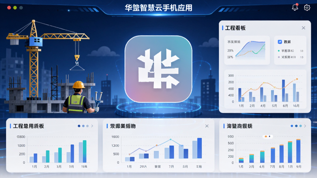 �����ǻ��ǻ����ֻ�Ӧ�ý��棬����Ϊ��������չʾAPPͼ���빤�̿��壬�Ű�������·ֲ�ṹ�����Ϊ�ִ��Ƽ�����磬ϸ�ڰ���������ʩ����Ա������ͼ��Ԫ�أ����ʸ���ɾ��޶���Ԫ��