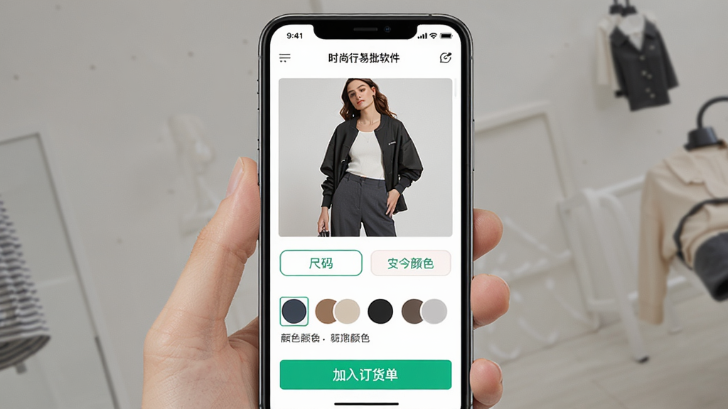 ����Ϊʱ����������������Ʒ����ҳ�棬����Ϊ�ֻ���Ļ��д���У��Ű�Ϊ���»�����Ϣ�������Ϊ���µ��̷磬ϸ�ڰ�����װģ��ͼ�����밴ť����ɫɫ�顢���붩������ť�����ʸ���ɾ��޶���Ԫ��
