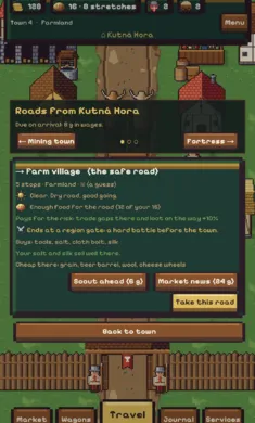 Wagons of Fortune(像素商队手游)截图