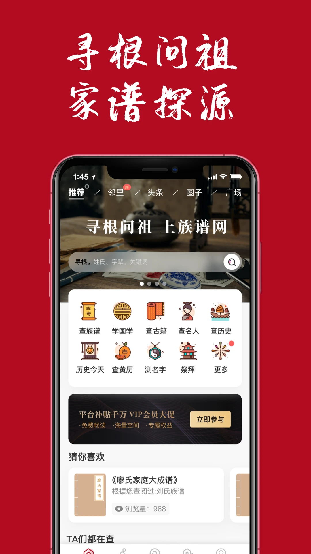 族谱截图