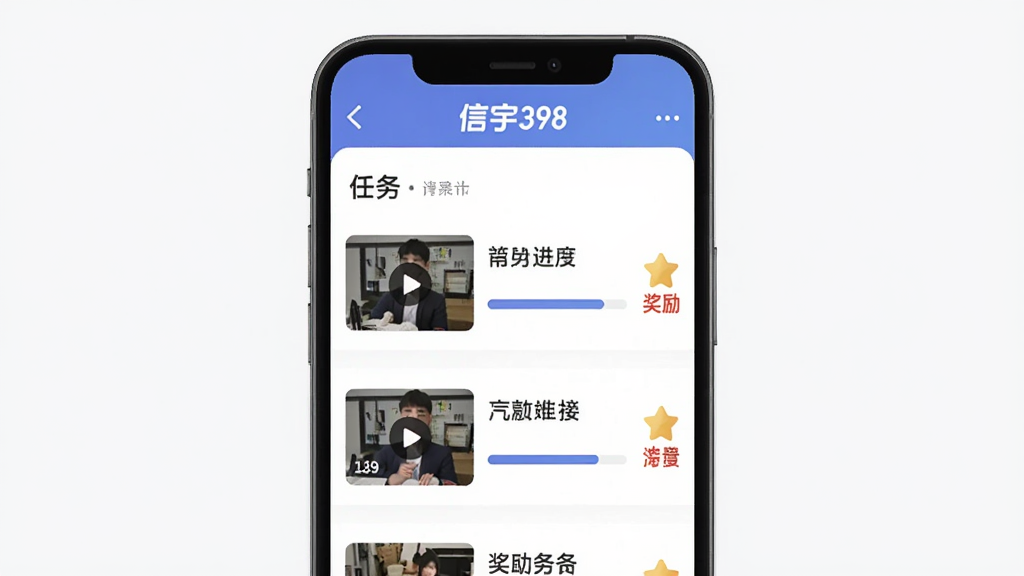 ����398Ӧ������Ƶ�����б�ҳ�棬�ֻ���Ļ����չʾ���б��������Ƶ����ͼ��������⡢�������뽱����ʶ������������398Ʒ����������ɾ����࣬��ƽ����Ʒ�񣬻�������