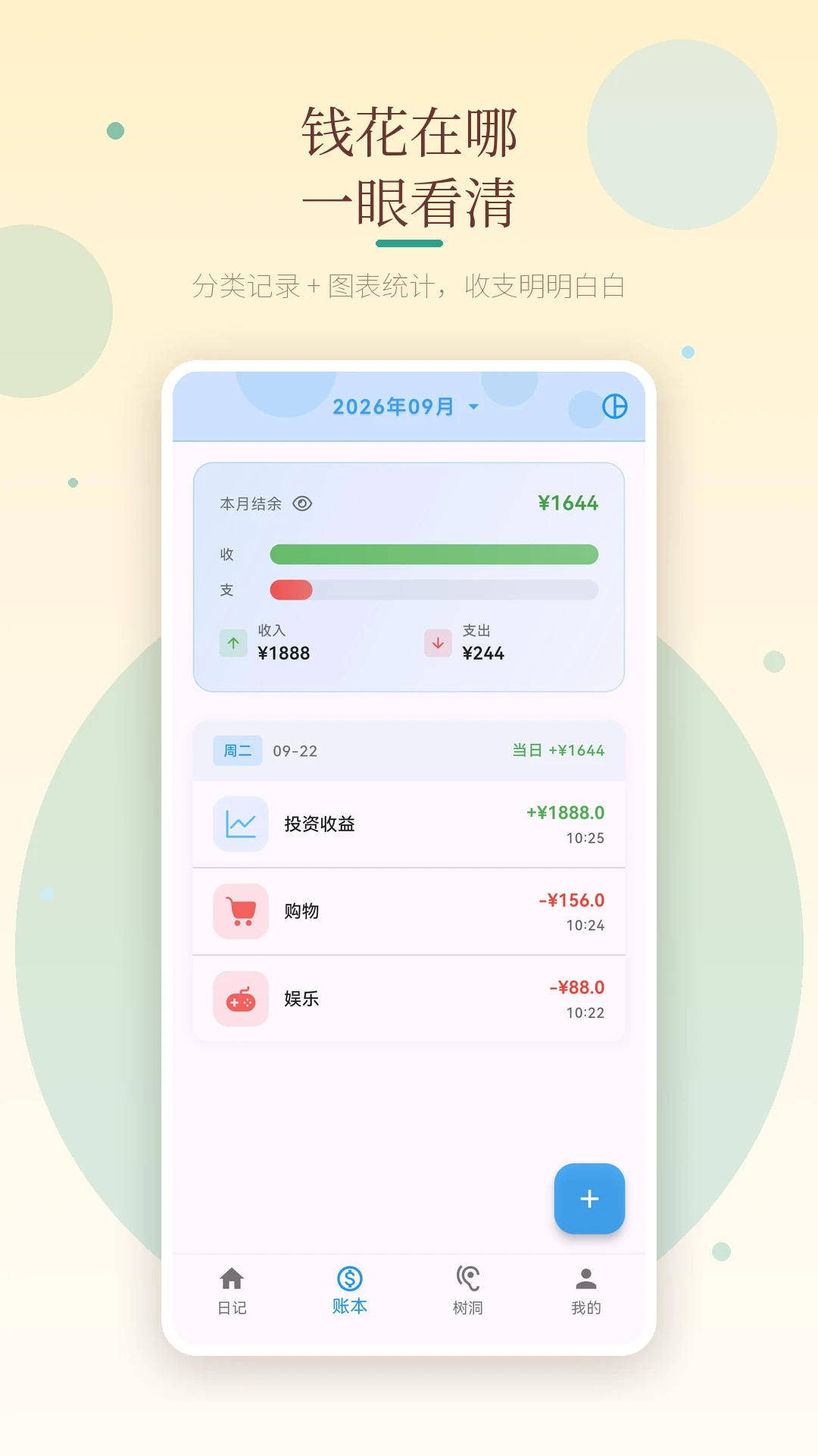 心情日记本截图