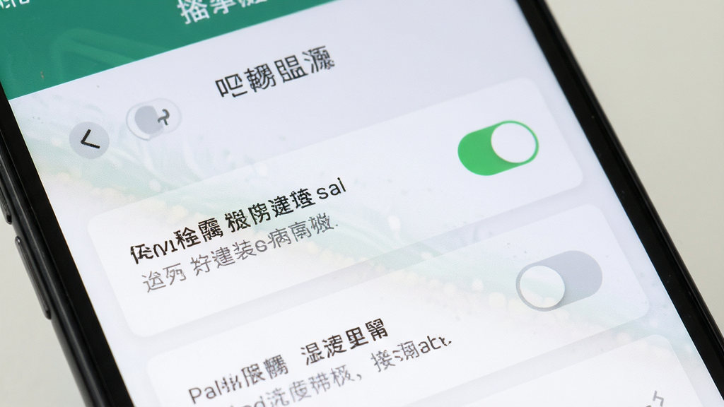 开心玉米移动端操作界面特写,主体为手机屏幕显示安装权限设置页面,布局为纵向列表,排版清晰,风格简洁实用,细节上突出权限开关与提示文字,画质高清,干净,无多余元素