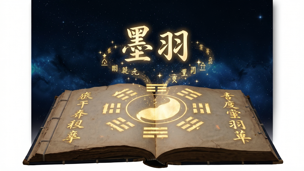 ������չʾһ�������Ĺ�����װ�飬��ҳ�ϸ��ֳ���ɫ�ĺ��ֱʻ������а��Է��ţ���Щ�������ǹ��������ҳ�Ϸ�������һ���������֡�ī�𡱣������������ҹ�����㷱�ǡ��������鱾ռ���°벿�֣���������λ���Ӿ����ġ����Ϊ��ùŷ磬ϸ�ھ��£����ʸ��壬�ɾ����޶���Ԫ�ء�