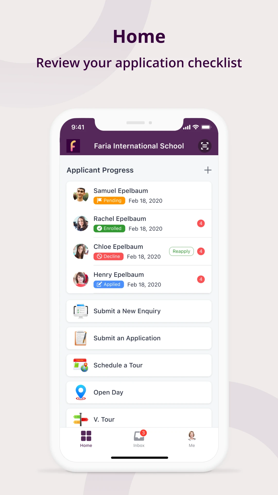 OpenApply����ѧУ����������ͼ