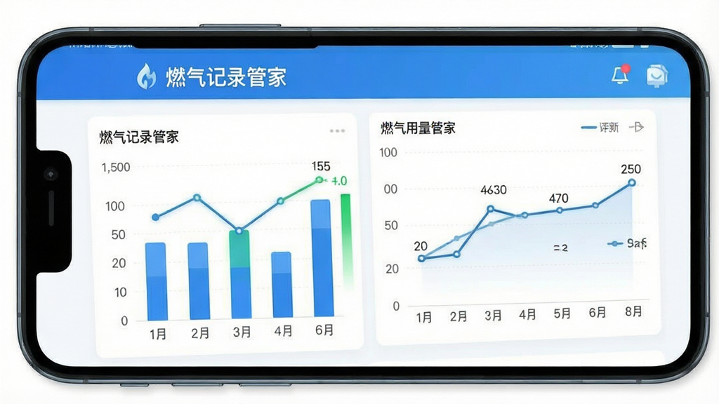 ȼ����¼�ܼ�������ȼ������ͳ��ͼ��ҳ�棬�ֻ���Ļչʾ��״ͼ������ͼ��������С�ȼ����¼�ܼҡ����⣬�����ɾ�������ִ��������������޶���Ԫ��