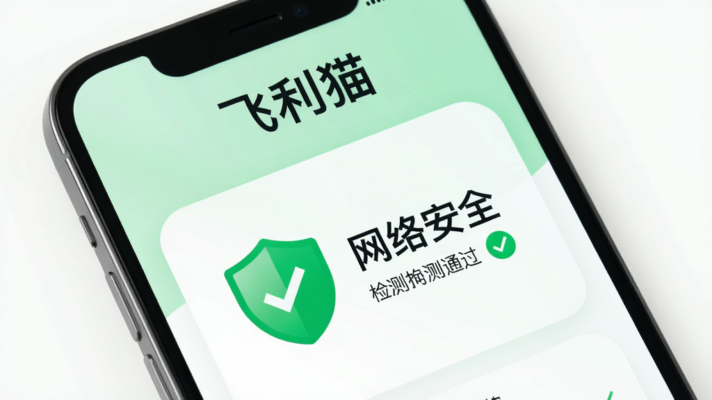 һ���ֻ���Ļչʾ����èApp�İ�ȫ����ҳ�棬�������С�����è�����ֱ�ʶ��һ����ɫ����ͼ�꣬�����Ա���ʾ�����簲ȫ�������ͼ��ͨ���ĶԹ���ǣ�����Ϊǳ��ɫ�Ͱ�ɫ���䣬������°�ȫ�����ʸɾ����壬�޶���Ԫ��