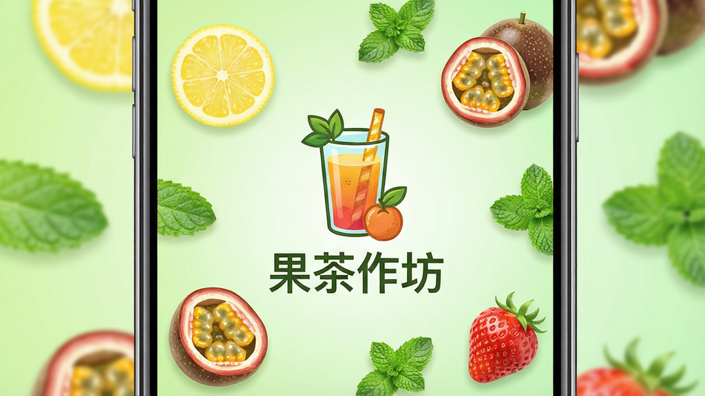 һ��չʾ��������������������ֻ�Ӧ�ý�ͼ���������������µĹ�����Ʒͼ���롰�������������ֱ�ʶ����Χ����������Ƭ�����������ݮ������Ҷ��ˮ��Ԫ�أ�����Ϊ��͵�ǳ��ɫ���䣬���ּ�����죬���������Ȼ��ϸ���������ƶ���Ӧ�ý������������������ɾ����޶���Ԫ��