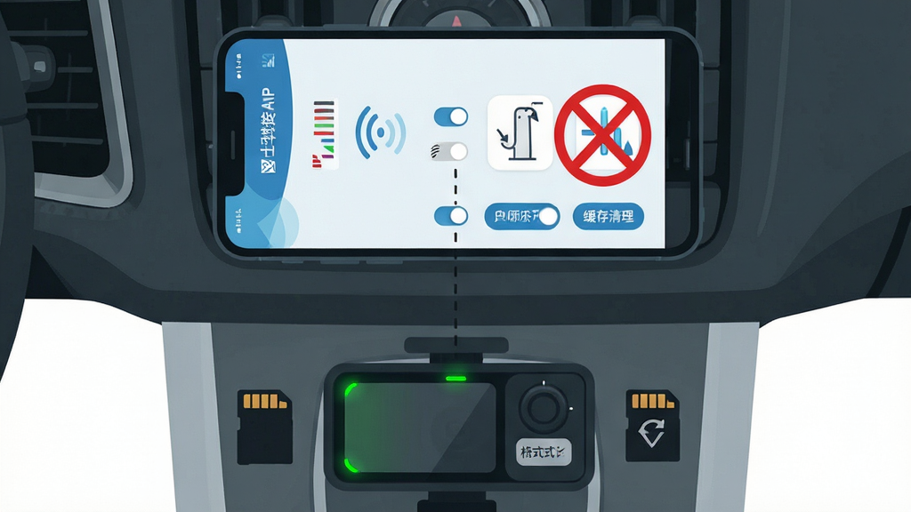 ��������Ϊһ���ֻ������������п�̨�ϣ���Ļ��ʾ���˿Ƽ�APP��WiFi�������ý��棬�Ա��к�ɫ��ֹ���Ÿ������ƶ�����ͼ���ϣ������ر����ݡ��ֻ��·����г���¼���豸��ָʾ�Ƴ���ɫ�������Ա��д洢��ͼ��͸�ʽ����ť�����ֲ������½ṹ���ֻ����ϣ��豸���£��м����������ӡ����Ϊ��ƽ����ʾ�廭����ɫ��Ϊ��ҡ����졢ǳ����ϸ�ڰ����ź�ǿ������Ȩ�޿��ء�����������ť�������������ɾ����޶���Ԫ�ء�