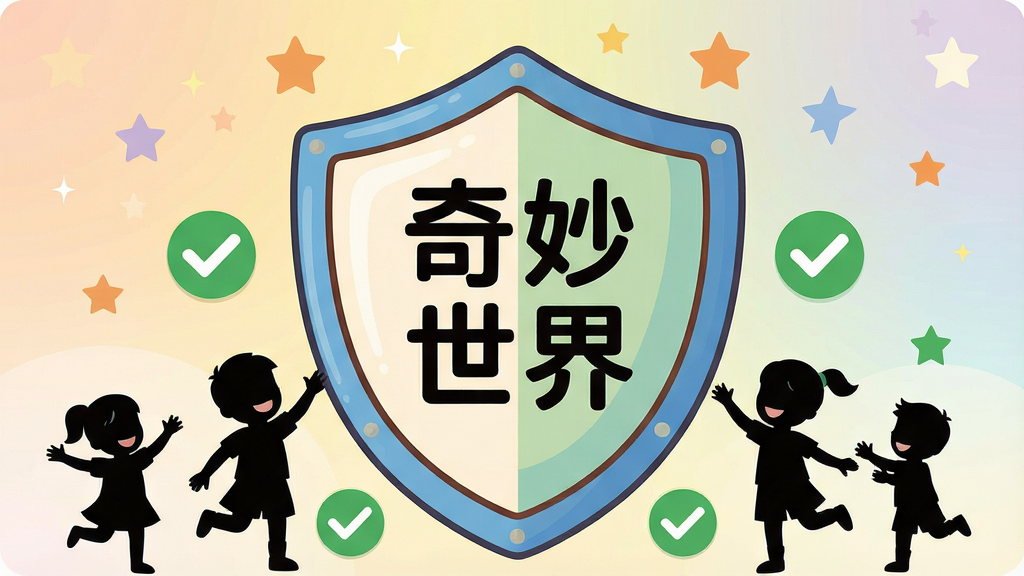 һ����桰�����������硱��ȫ�ػ������ͼƬ��������һ���޴�Ŀ�ͨ���ƣ�������ӡ���������ƣ���Χ�����ſ�����ˣ�Ķ�ͯ��Ӱ����ɫ�ĶԹ����š����ֲ��ö��ƾ��С�Ԫ�ػ��Ƶ��Ű棬���Ϊ��ܰ�ı�ƽ����ƣ�ϸ�ڰ�����͵Ľ���ɫ���������ǵ�׺�����ʸɾ����������޶���Ԫ�ء�