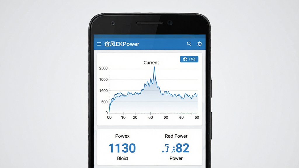 һ��չʾ���EKPower������������ֻ�Ԥ��ͼ������Ϊһ����ֱ�ڷŵİ�׿�����ֻ�����Ļ�ڳ��ֵ�������Ǳ��̽��棬����������ѹ����ͼ��ʵʱ�������֣�����Ϊ�ֻ����С�����Ϊǳ�ҽ��䣬���Ϊ�ִ��Ƽ��б�ƽ����ƣ�ϸ�ڰ���������ͼ����������ֵ��ǩ����ɫ����ɫ��׺�����ʸ��塢�ɾ����޶���Ԫ��