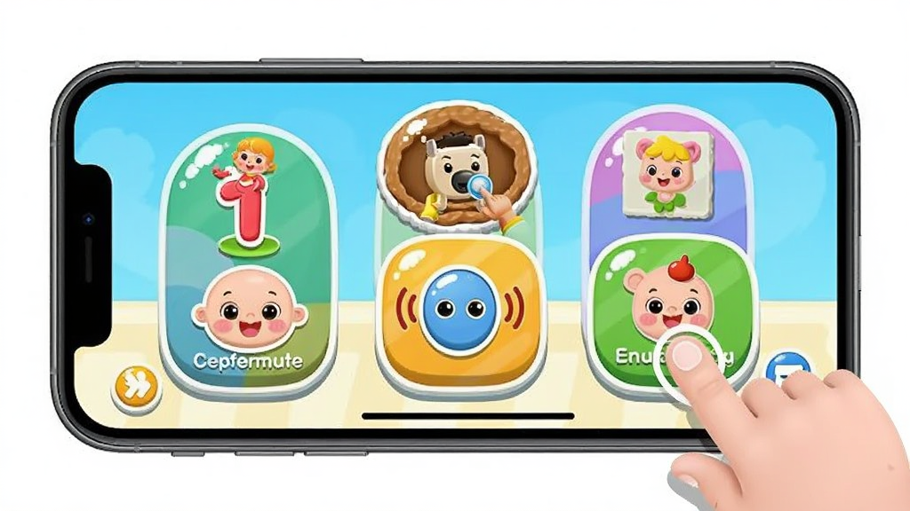 ���ı���ѧ�����ƶ��˲��������ͼ������չʾ�ֻ���Ļ�����������棬��������ѧϰ�������������γ�ѡ��������ť������ɫ�����ޣ�ͼ��Բ��ɰ����Ա�����ָ���ʾ�⣬���岼�����������ͯȤ�����廭��