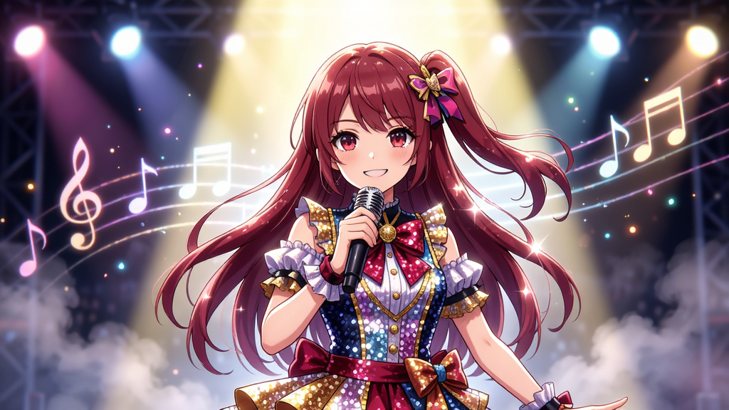 һλ�ɫ�����е���Ů��ɫվ����̨���룬�۹�ƴ��£��������������ݳ������ֳ���˷磬������Ѥ������̨�ƹ���������Ч�����沼��Ϊ������д�����񣬷��Ϊ��ϵż����廭��ϸ�ڰ�����װ����Ƭ���⡢��˿��Ʈ�ݸС���̨����������Ч��������Ϊ4K���壬�ɾ��������޶���Ԫ�أ������в������κ�����