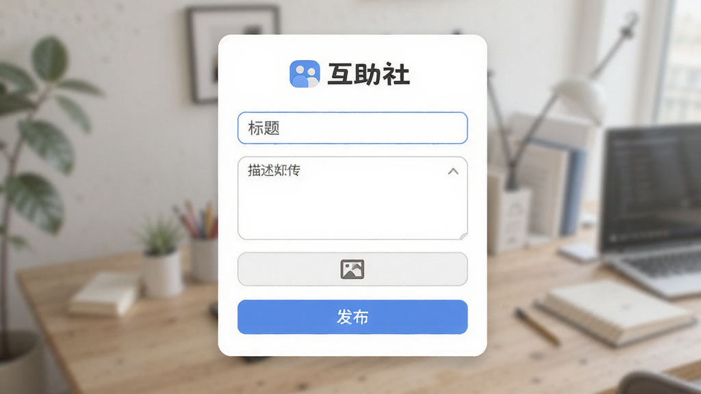 ������Ӧ�������񷢲�ҳ�棬��������Ϊ���񷢲�������������������������ı���ͼƬ�ϴ���ť�ͷ�����ť����Χ�л��������ֱ�ʶ������Ϊ��ɫ��Ƭʽ���֣���������죬ϸ�����������ʸɾ�
