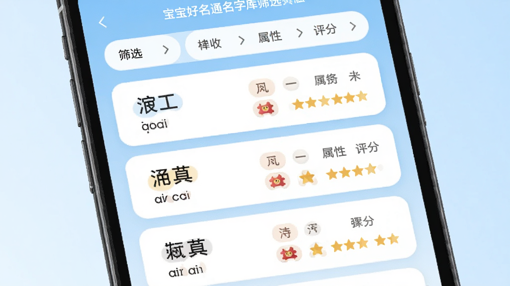 ��������ͨ���ֿ�ɸѡ���棬�ֻ���Ļչʾһ�����ֿ�Ƭ��ÿ����Ƭ�������֡�ƴ�����������Ժ������Ǽ���������ɸѡ��������������ǳ��ɫ���䣬��ƬԲ����ƣ���������ִ����������룬ϸ�ڷḻ�����ʸ��壬�ɾ��޶���Ԫ��