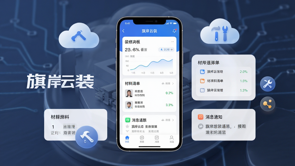 �������찶��װ�ֻ�Ӧ�ý���չʾ�����ֲ��þ����ֻ�ģ���빦�ܿ�Ƭ����ʽ�Ű棬�Ű������򣬷��Ϊ�ִ��Ƽ�����磬ϸ�����ֻ���Ļ��ʾװ�޽��ȿ��塢�����嵥����Ϣ֪ͨ����ΧƯ���ƶ��빤��ͼ�꣬���������ֱ�ע���찶��װ�������ʸ��壬�ɾ����޶���Ԫ��