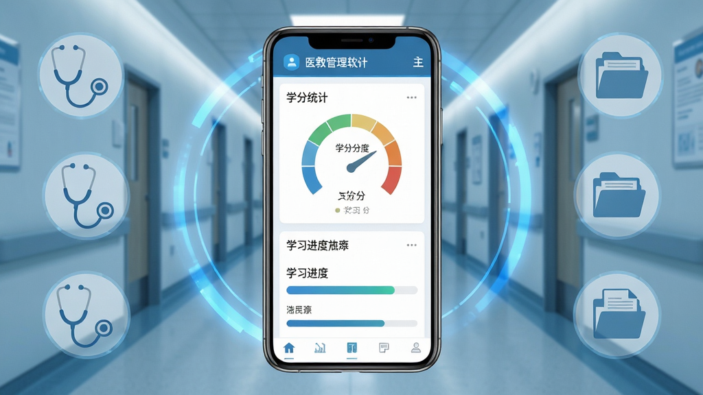 ҽ�̹������������棬��������չʾ�ֻ���Ļ����Ļ�ڳ���ѧ��ͳ���Ǳ�����ѧϰ������������ΪҽԺ��������ɫ�Ƽ����Σ����岼�־��жԳƣ����������ϸ�ڰ����������뵵��ͼ���׺�����������ɾ��޶���Ԫ��