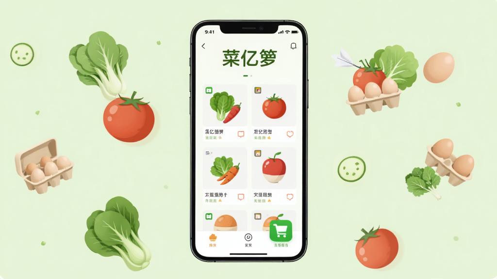 ����Ϊһ�������ֻ���Ļչʾ��������APP���棬���������߲�ˮ����Ʒ�б��͹��ﳵͼ�꣬����Ϊ�ֻ����з�����ǳ��ɫ�����У��Ű��Ϸ���