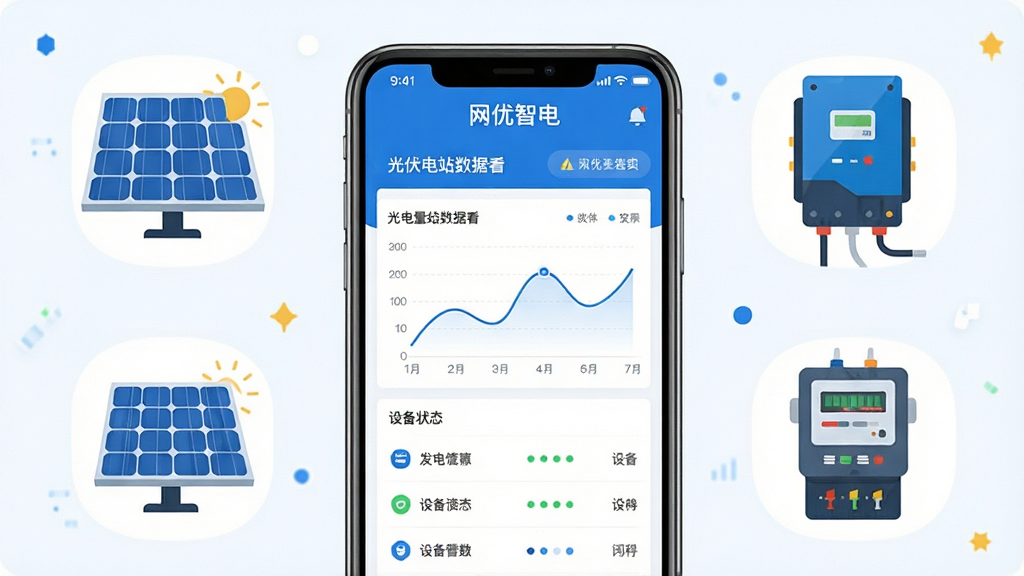 �����������һ�������ֻ�����Ļ��ʾ�������ǵ硱���������棬�����а��������վ���ݿ��塢����������ͼ���豸״̬�б����ֻ���Χ����̫���ܹ���塢������������Ԫ��ͼ�ꡣ������ñ�ƽ���Ƽ����������ɫΪ��������ɾ����࣬�޶���װ�Σ����������ɱ棬���ʸ��塣